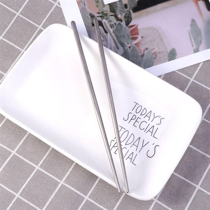 Chopsticks Metal Reusable Chop - Camping Cooking Candle บทวิจารณ์และราคา