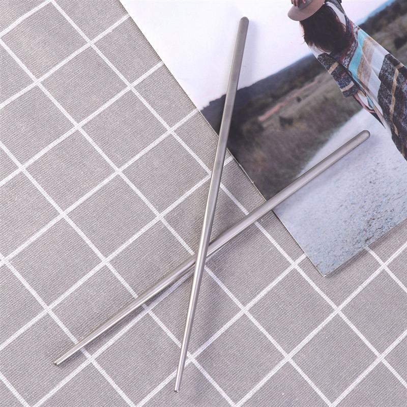 Chopsticks Metal Reusable Chop - Camping Cooking Candle บทวิจารณ์และราคา