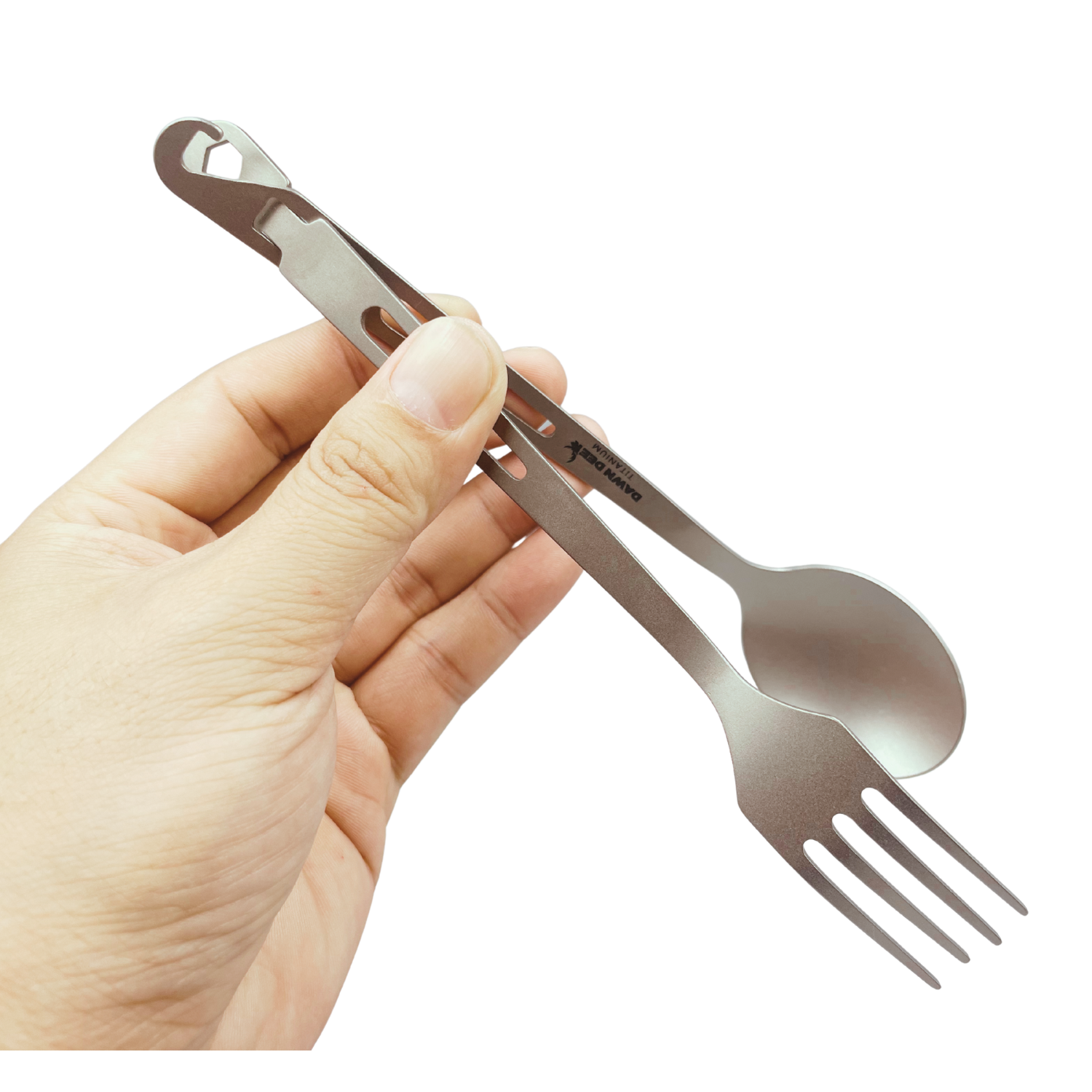 DAWN DEER Titanium 4pcs Campin - Camping Cooking Cutlery Set บทวิจารณ์และราคา