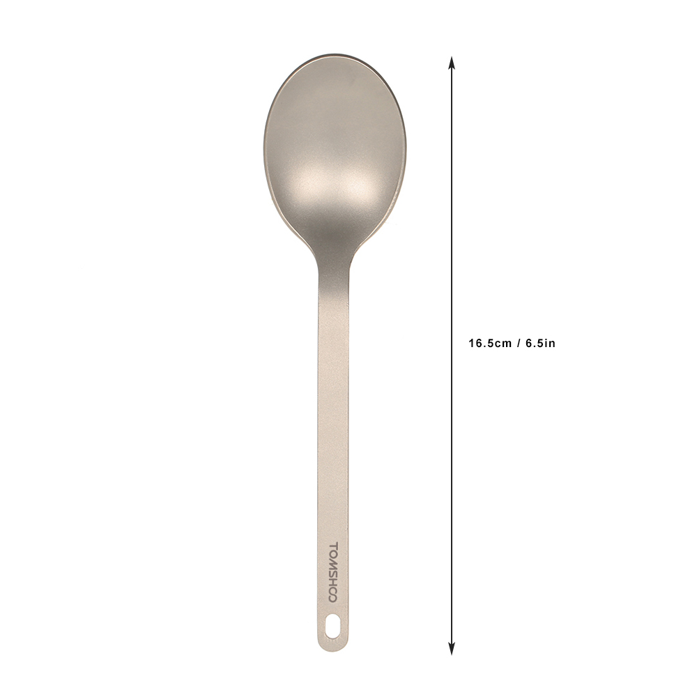 TOMSHOO Titanium Tableware Din - Camping Cooking Cutlery Set บทวิจารณ์และราคา