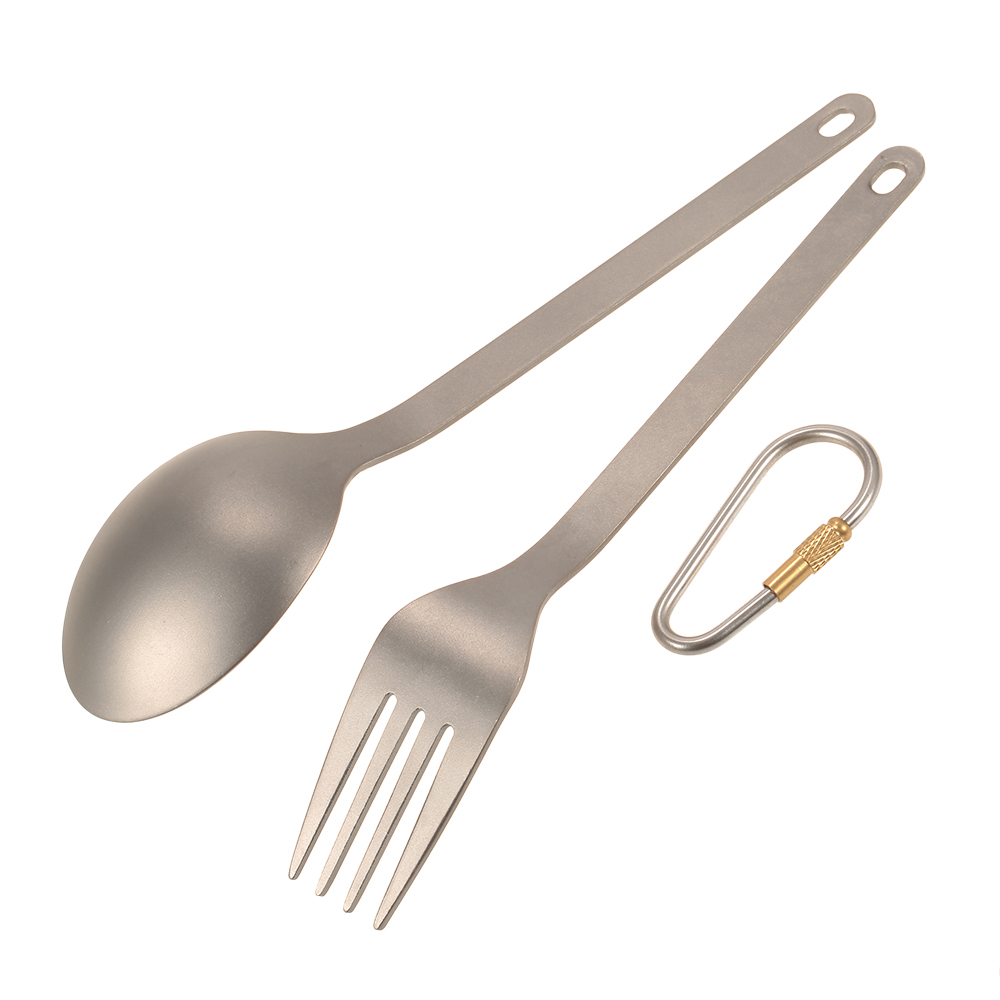 TOMSHOO Titanium Tableware Din - Camping Cooking Cutlery Set บทวิจารณ์และราคา
