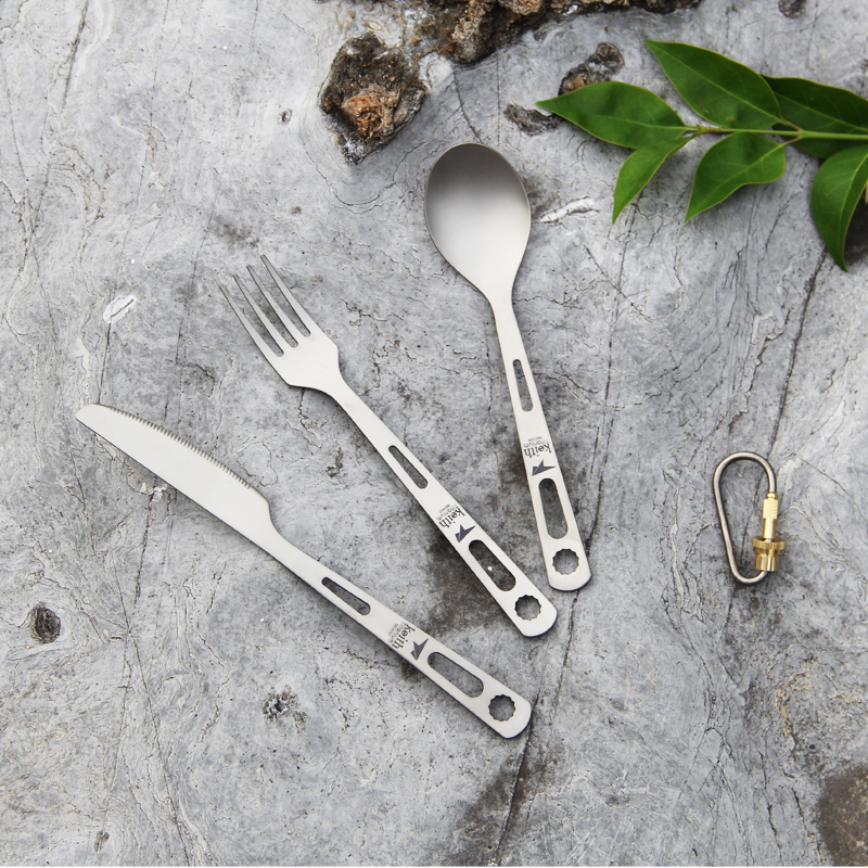 Keith 3 pcs Cookware Kit Titan - Camping Cooking Set With Bag บทวิจารณ์และราคา