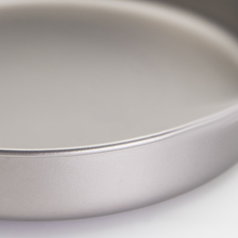 Ultralight Pure Ti Frypan Pot  - Camping Cooking Frying Pan บทวิจารณ์และราคา