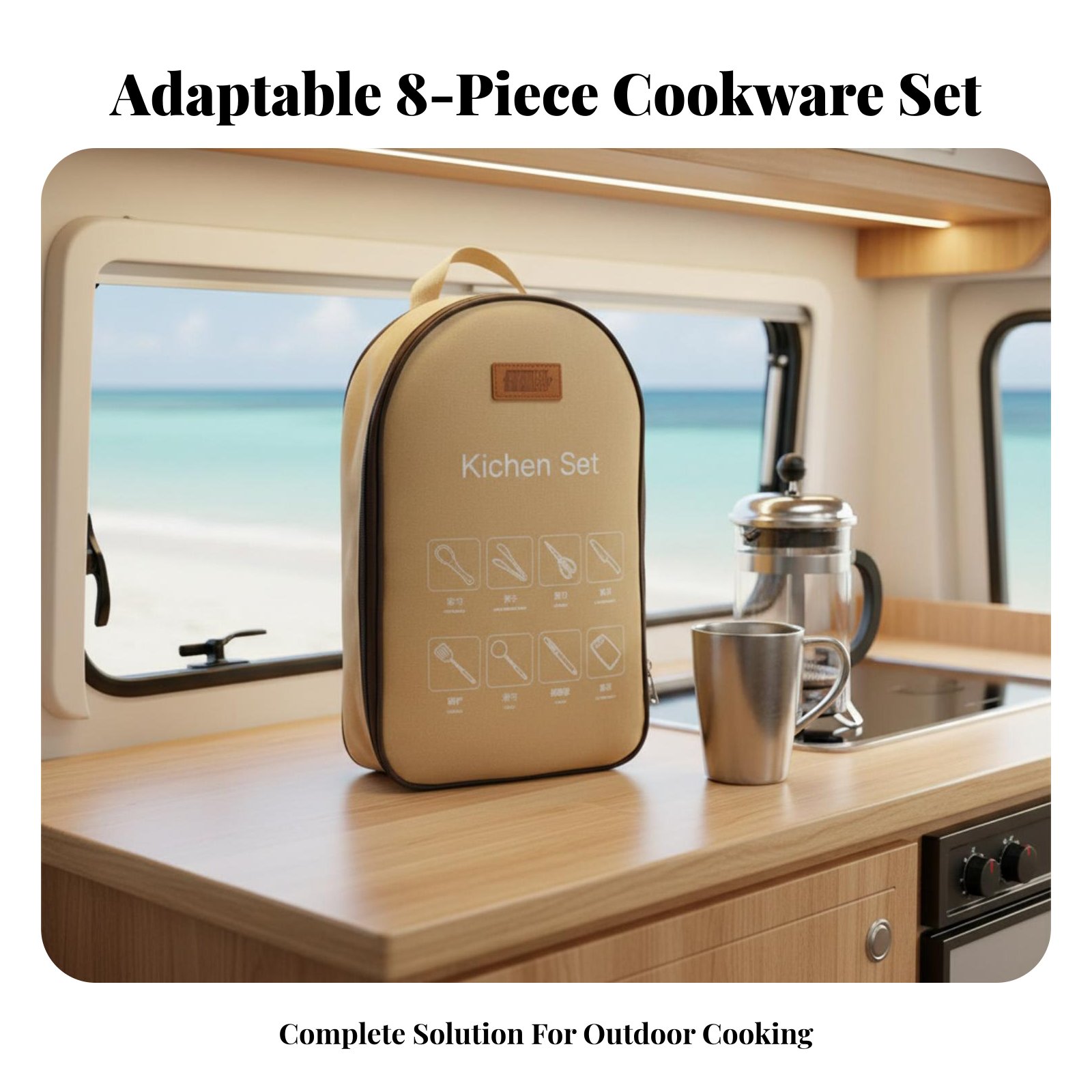 Outdoor Portable Cooking Utens - Camping Cooking And Dining Set บทวิจารณ์และราคา