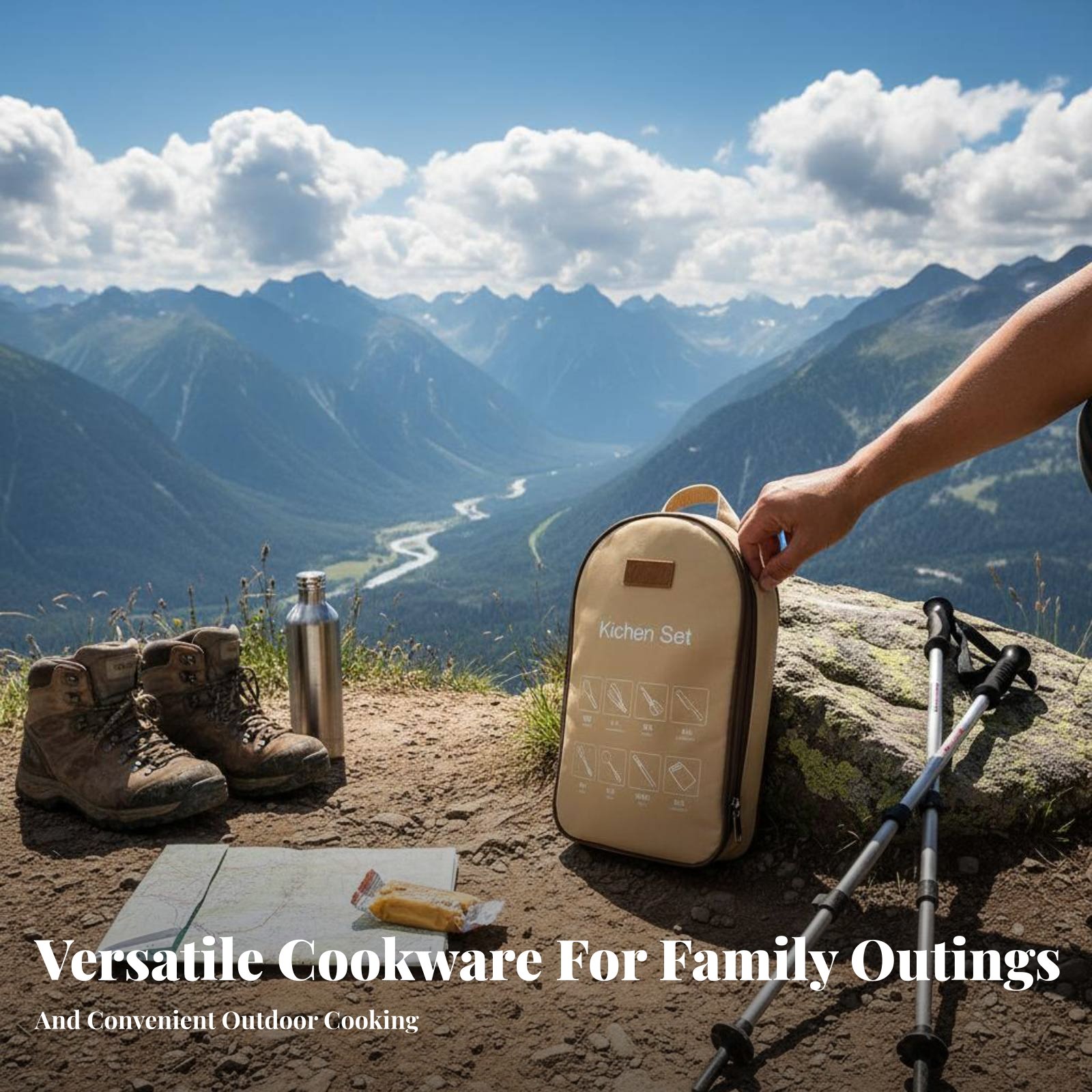 Outdoor Portable Cooking Utens - Camping Cooking And Dining Set บทวิจารณ์และราคา