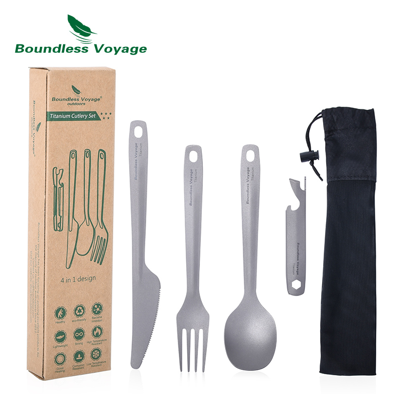 Boundless Voyage Utility Cutle - Camping Cooking Cutlery Set บทวิจารณ์และราคา