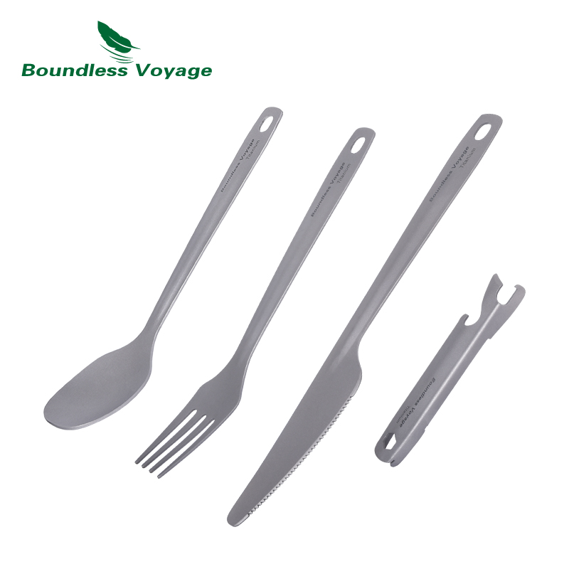 Boundless Voyage Utility Cutle - Camping Cooking Cutlery Set บทวิจารณ์และราคา