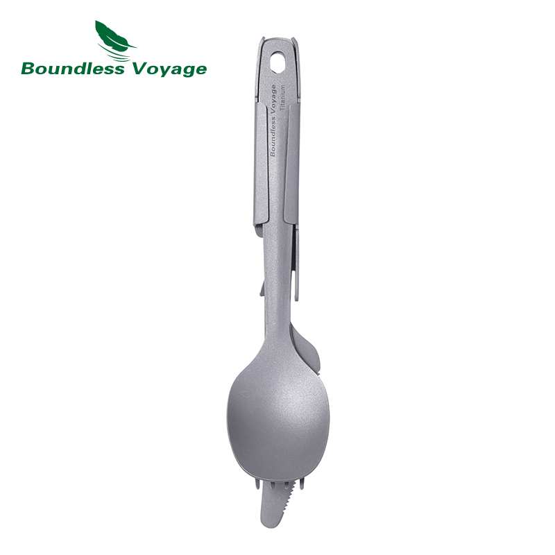 Boundless Voyage Utility Cutle - Camping Cooking Cutlery Set บทวิจารณ์และราคา