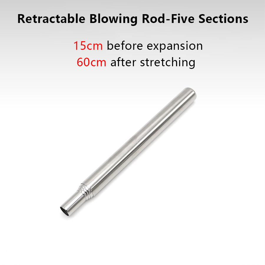 Stainless Steel Blowpipe Pocke - Camping Cooking Candle บทวิจารณ์และราคา