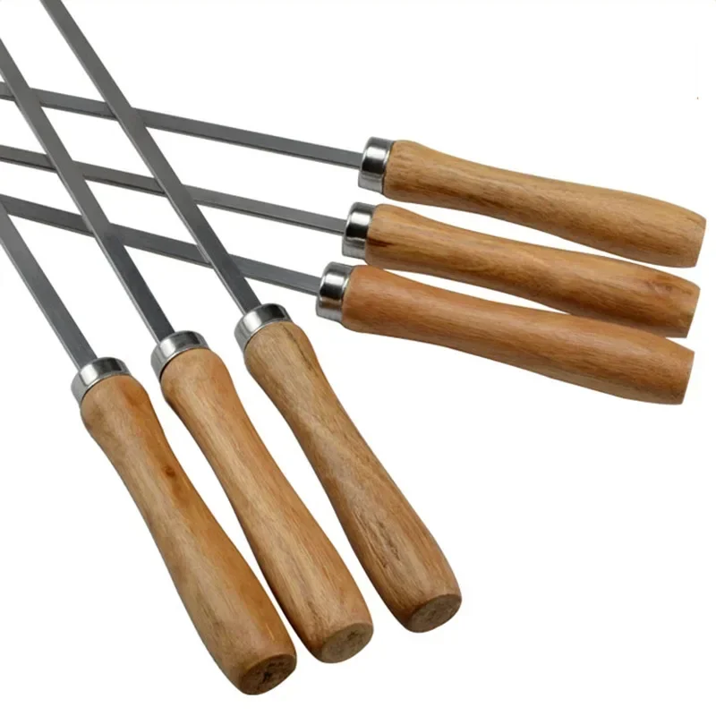 6Pcs 42cm Stainless Steel Flat - Camping Cooking Candle บทวิจารณ์และราคา