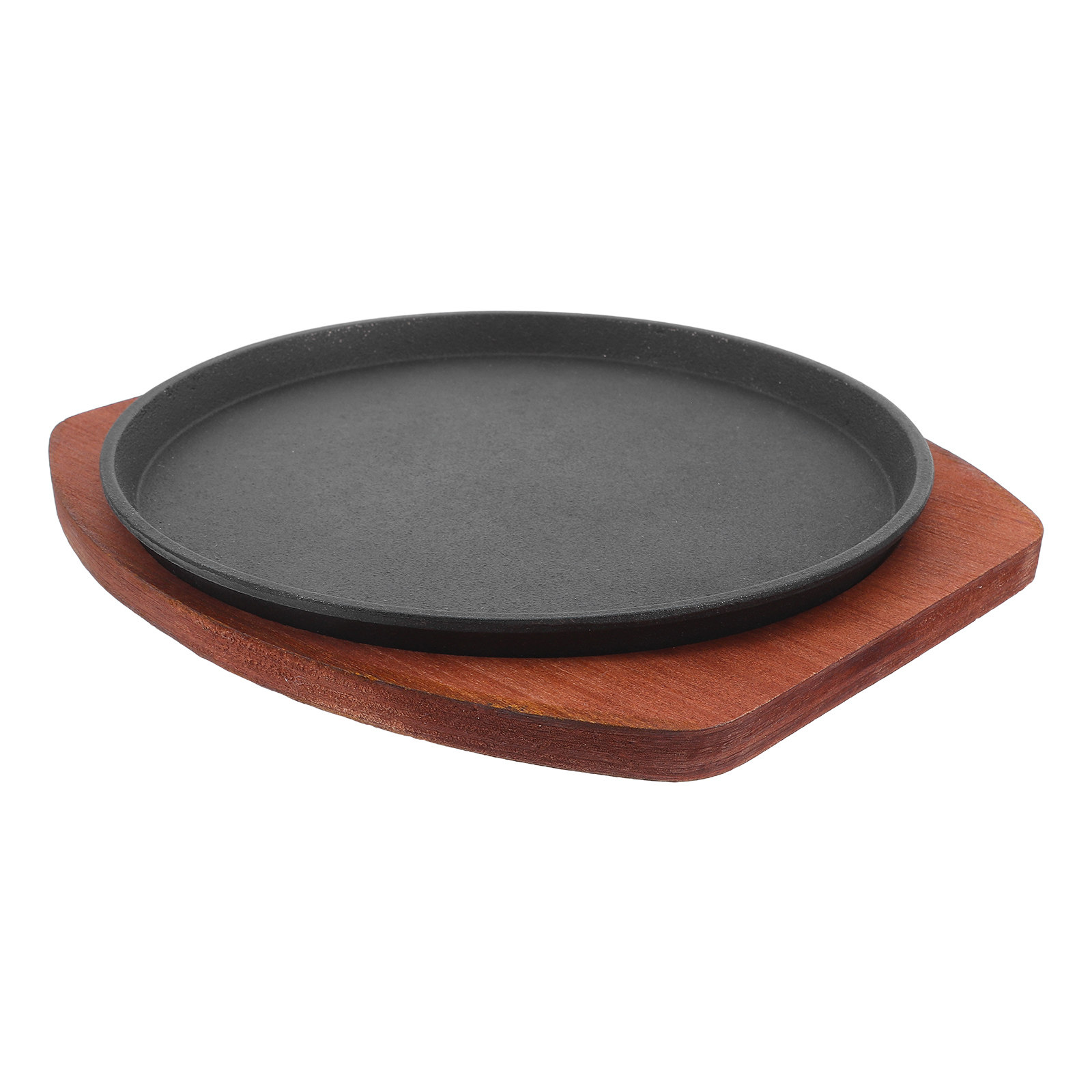Thickened Cast Iron Grill Pan  - Camping Cooking Frying Pan บทวิจารณ์และราคา