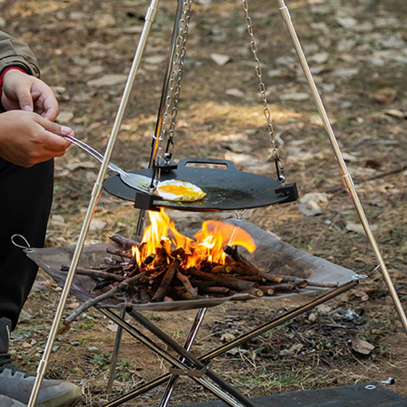 Aluminum Camping Bonfire Tripo - Camping Cooking One Pot บทวิจารณ์และราคา