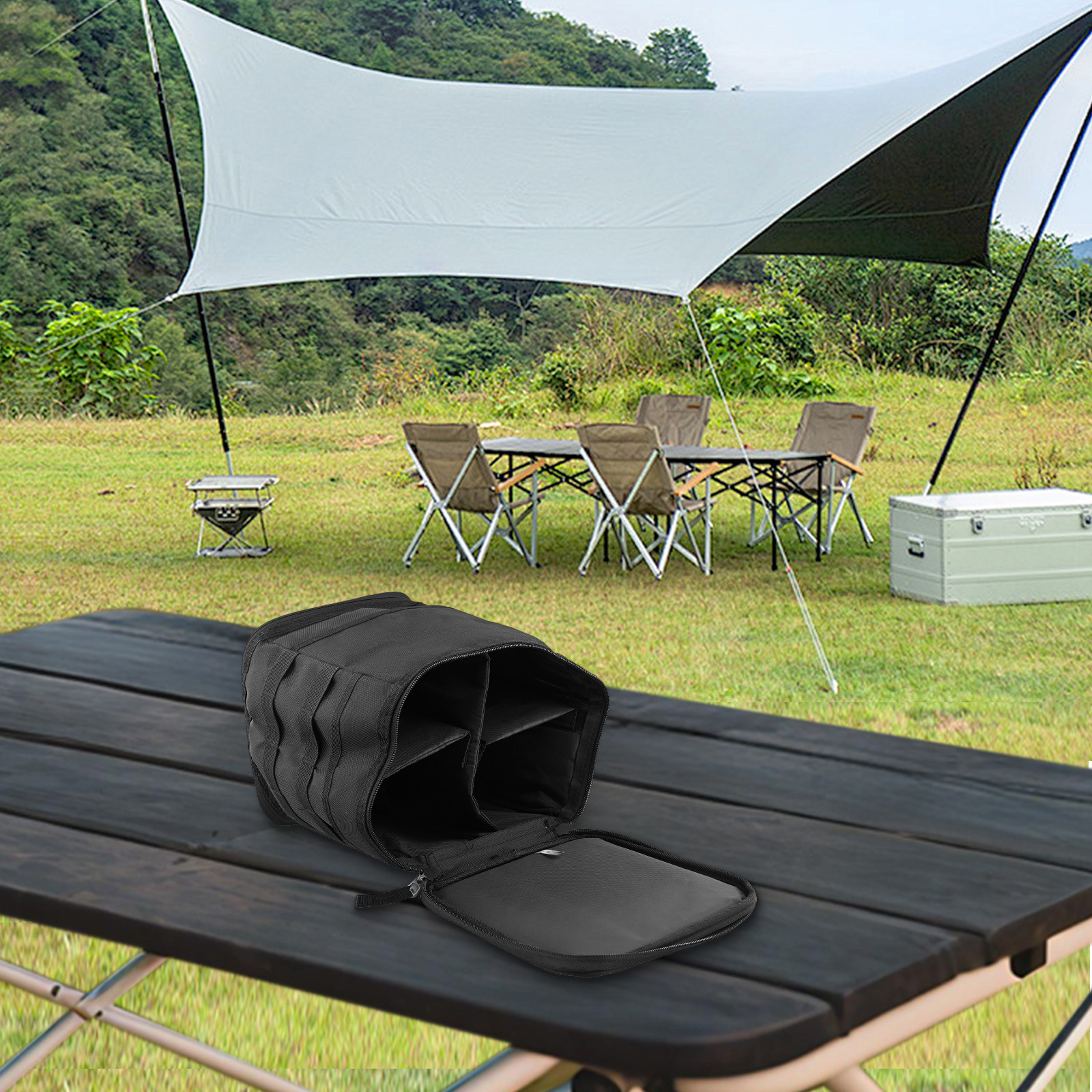 Spacious Camping Gear Bag Perf - Camping Cooking Gas Canister บทวิจารณ์และราคา