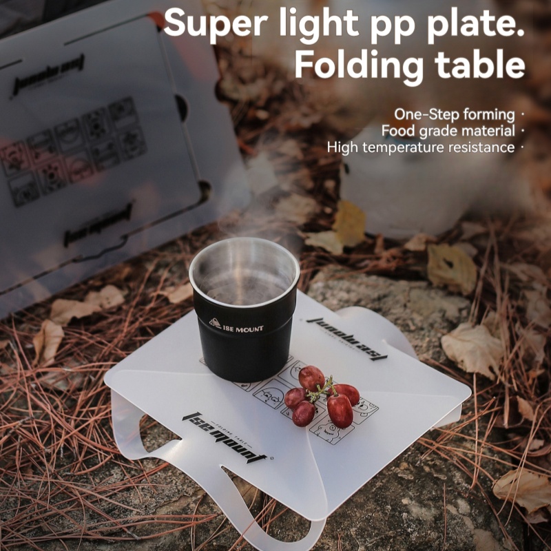 Outdoor PP Board Folding Table - Camping Cooking And Dining Set บทวิจารณ์และราคา