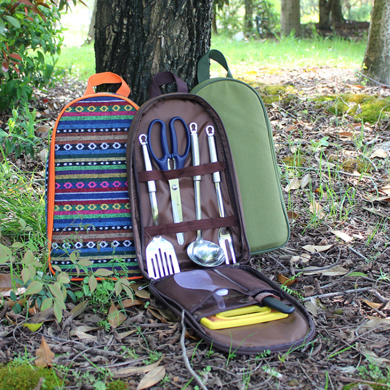 7pcs Camping Kitchen Utensil S - Camping Cooking Cutlery Set บทวิจารณ์และราคา