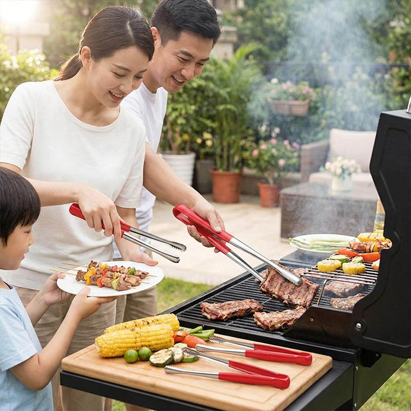 [H]Barbecue Clip Grill Tongs 3 - Camping Cooking And Dining Set บทวิจารณ์และราคา