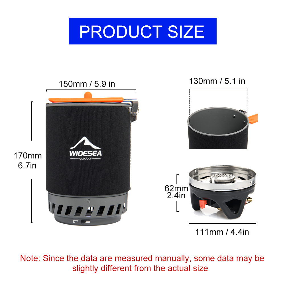 Widesea Camping Cooking System - Camping Cooking Pack บทวิจารณ์และราคา