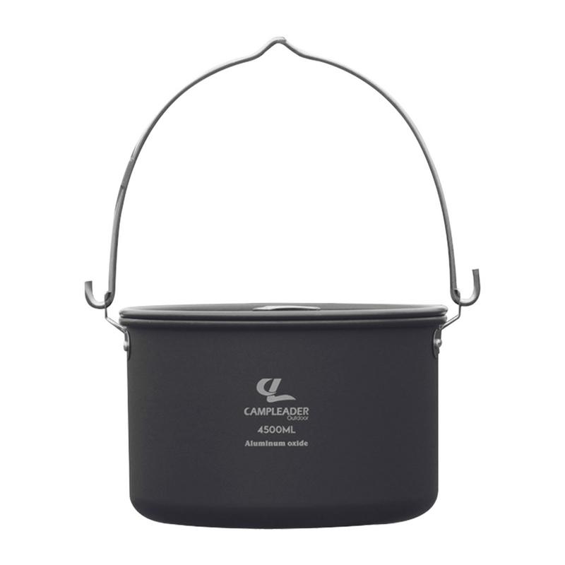 4.5L Camping Hanging Pot Cookw - Camping Cooking One Pot บทวิจารณ์และราคา