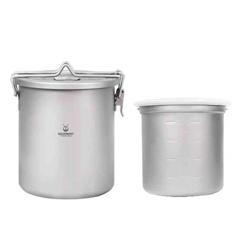 Silverant Camping Titanium Pot - Camping Cooking Set With Bag บทวิจารณ์และราคา