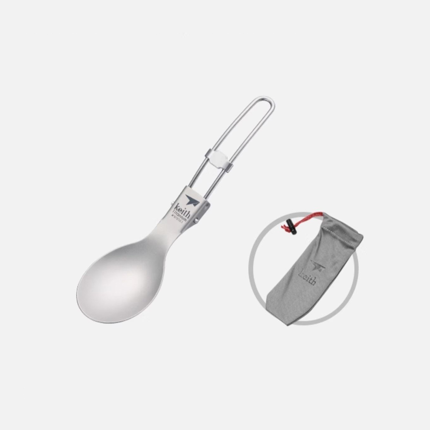 Keith Titanium Tableware Spoon - Camping Cooking Meals บทวิจารณ์และราคา