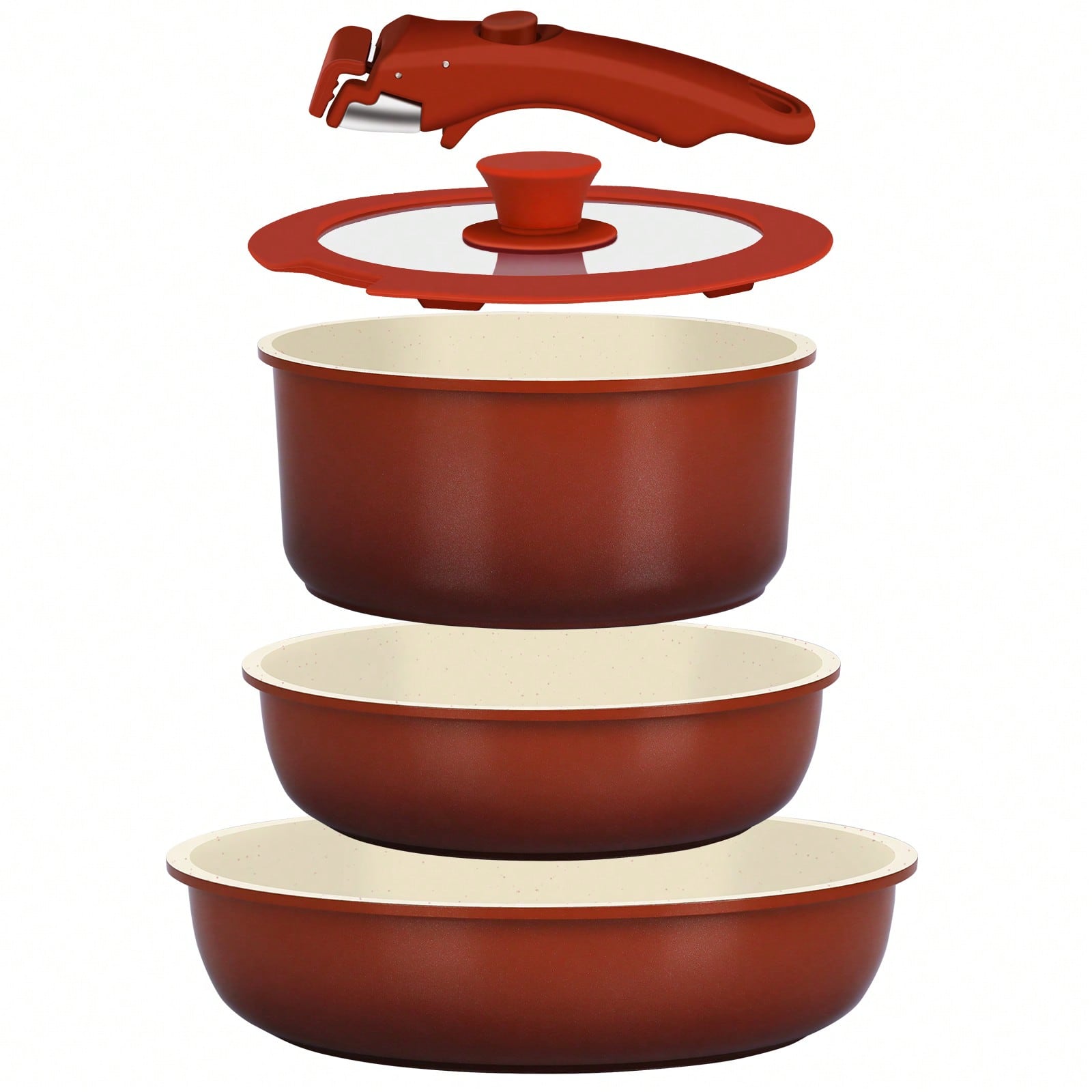 11Pcs Non-Stick Pots And Pans  - Camping Cooking Frying Pan บทวิจารณ์และราคา