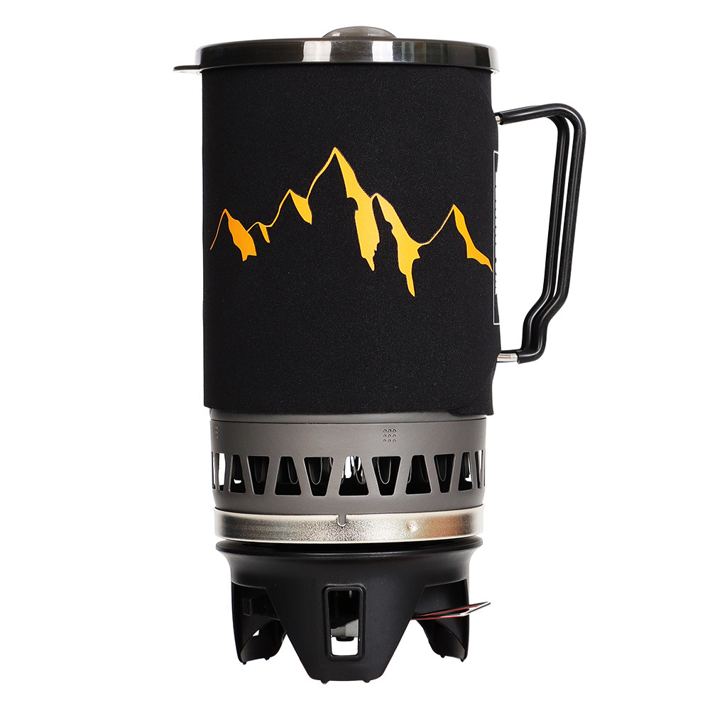 Camping Gas Stove Pot System L - Camping Cooking One Pot บทวิจารณ์และราคา