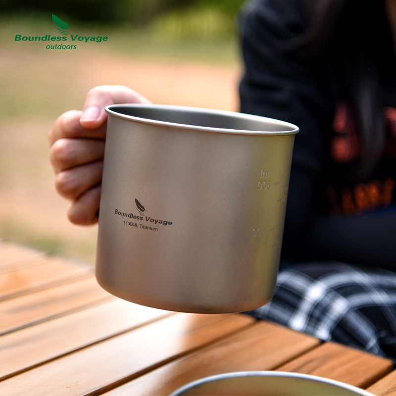 Pure Titanium Folding Handle P - Camping Cooking Pots And Pans Set บทวิจารณ์และราคา