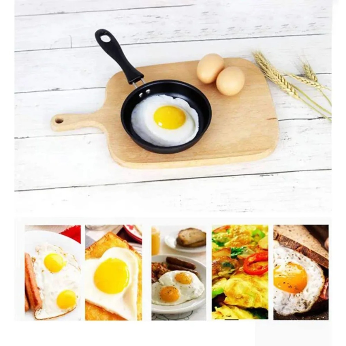 Mini Frying Pan with Handle Po - Camping Cooking Candle บทวิจารณ์และราคา