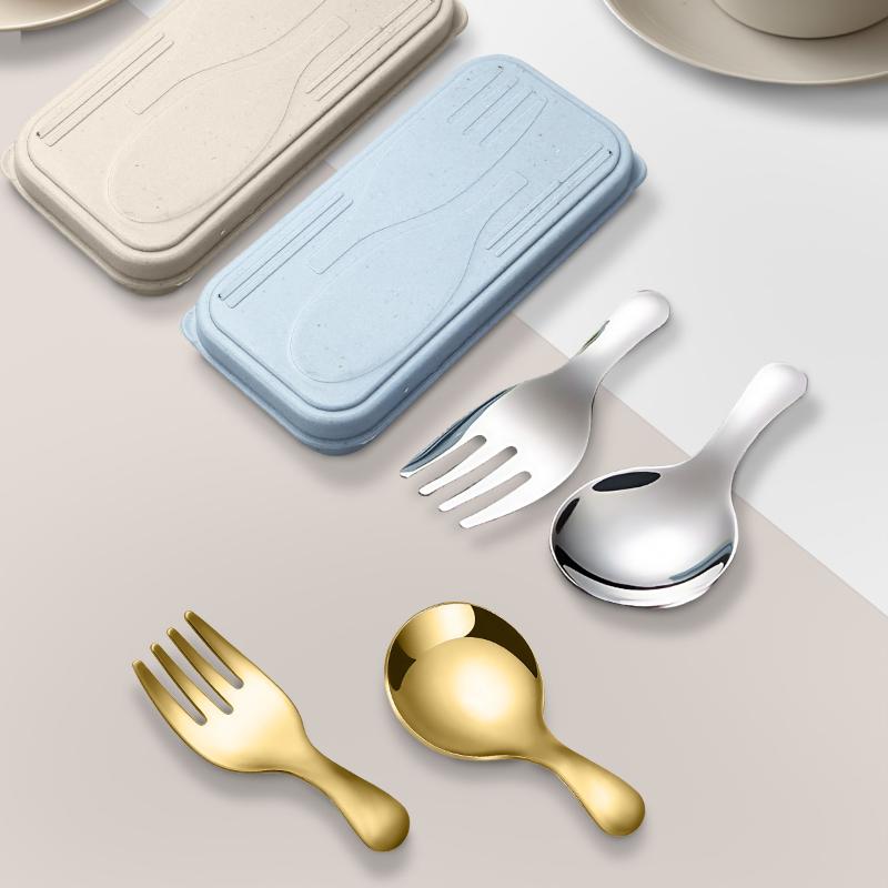 Stainless Steel Tableware Set  - Camping Cooking Cutlery Set บทวิจารณ์และราคา