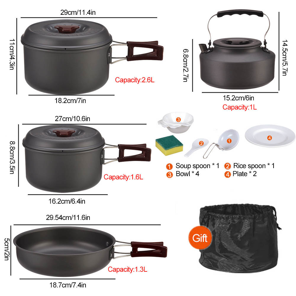 Outdoor cooking 3-4 person pic - Camping Cooking Frying Pan บทวิจารณ์และราคา