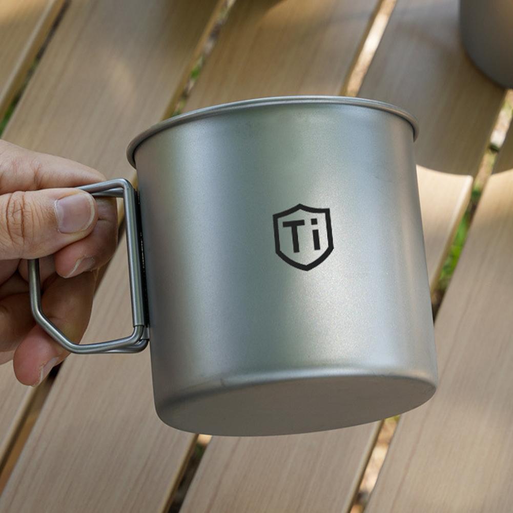 Camping Mug Titanium Cup Touri - Camping Cooking And Dining Set บทวิจารณ์และราคา