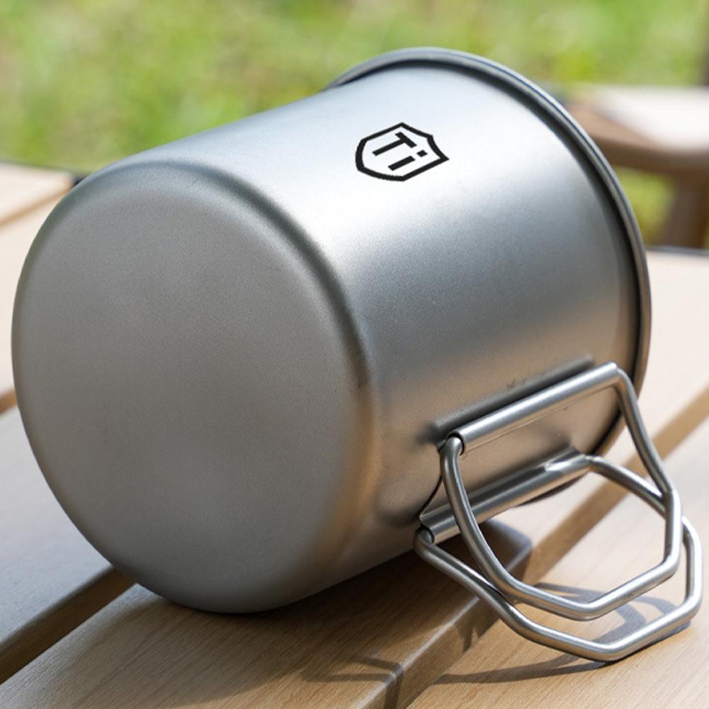 Camping Mug Titanium Cup Touri - Camping Cooking And Dining Set บทวิจารณ์และราคา