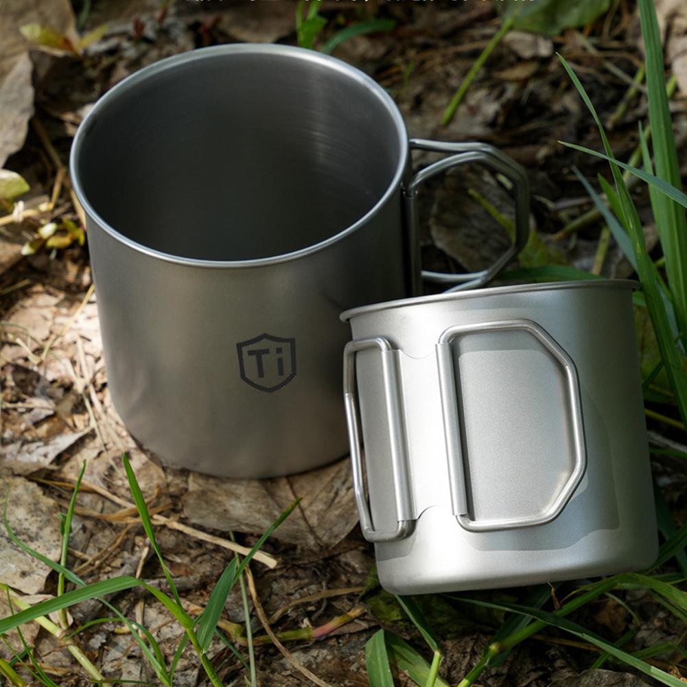 Camping Mug Titanium Cup Touri - Camping Cooking And Dining Set บทวิจารณ์และราคา