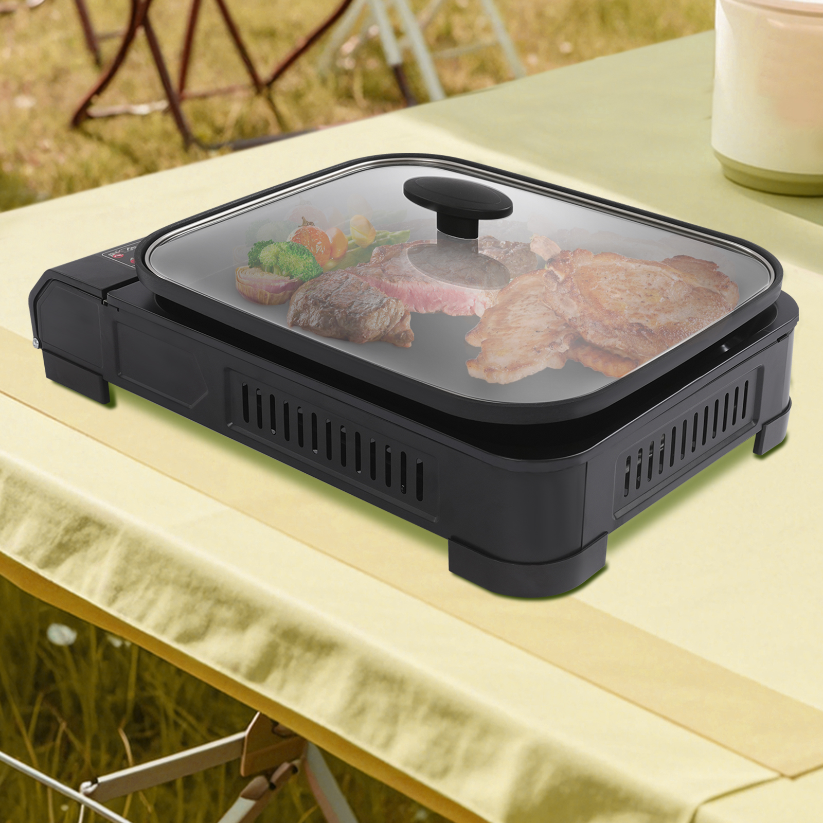 Black Rectangle Portable Butan - Camping Cooking Gas Canister บทวิจารณ์และราคา