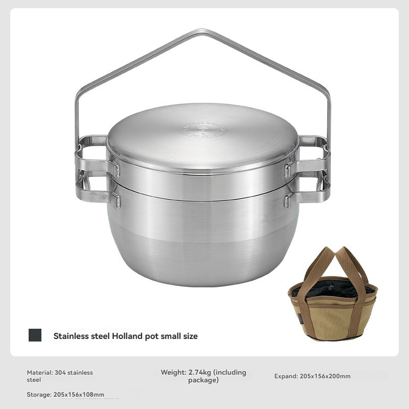 DO-25 thickened stainless stee - Camping Cooking Frying Pan บทวิจารณ์และราคา