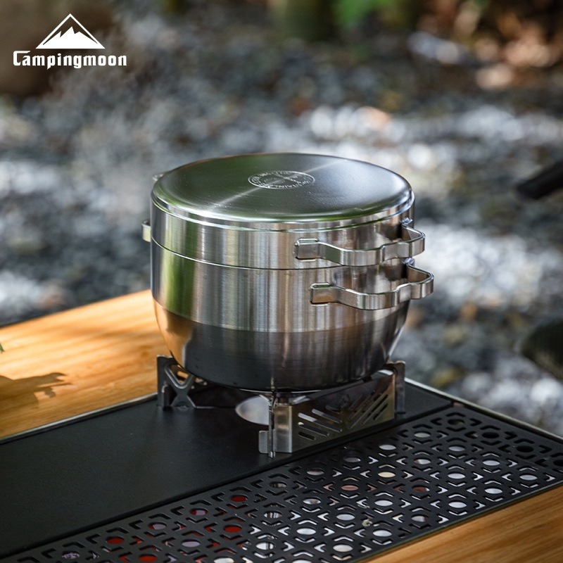 DO-25 thickened stainless stee - Camping Cooking Frying Pan บทวิจารณ์และราคา