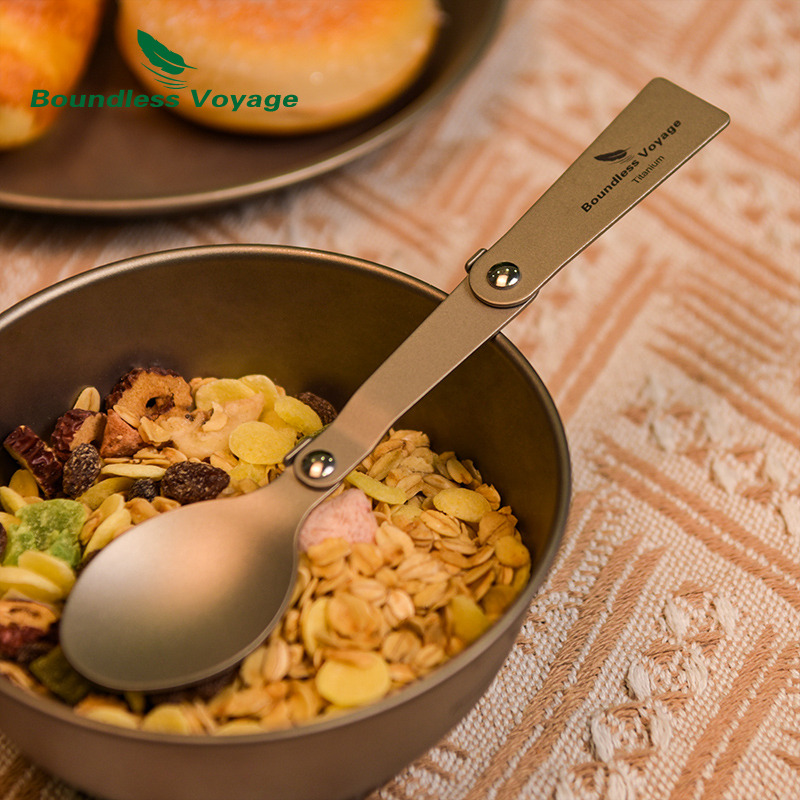 Boundless Voyage Titanium Camp - Camping Cooking Cutlery Set บทวิจารณ์และราคา