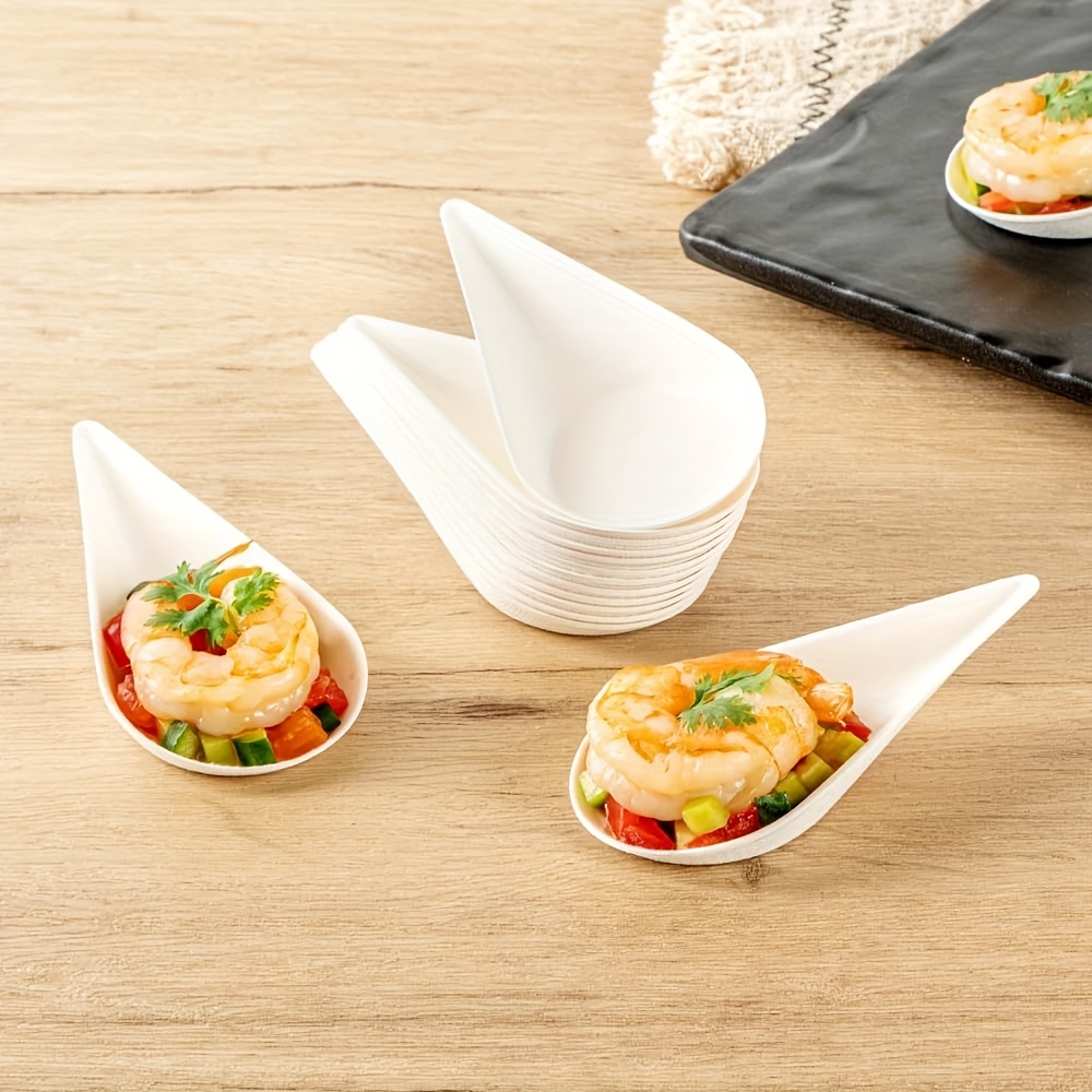 25/50Pcs Made from Sugarcane W - Camping Cooking Meals บทวิจารณ์และราคา