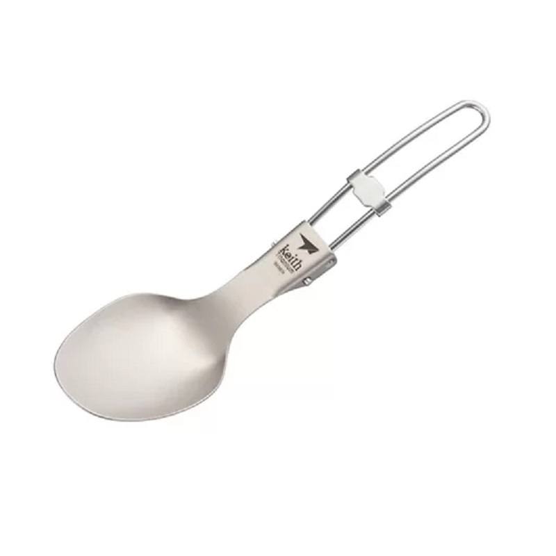 Keith Titanium Tableware Spoon - Camping Cooking Meals บทวิจารณ์และราคา