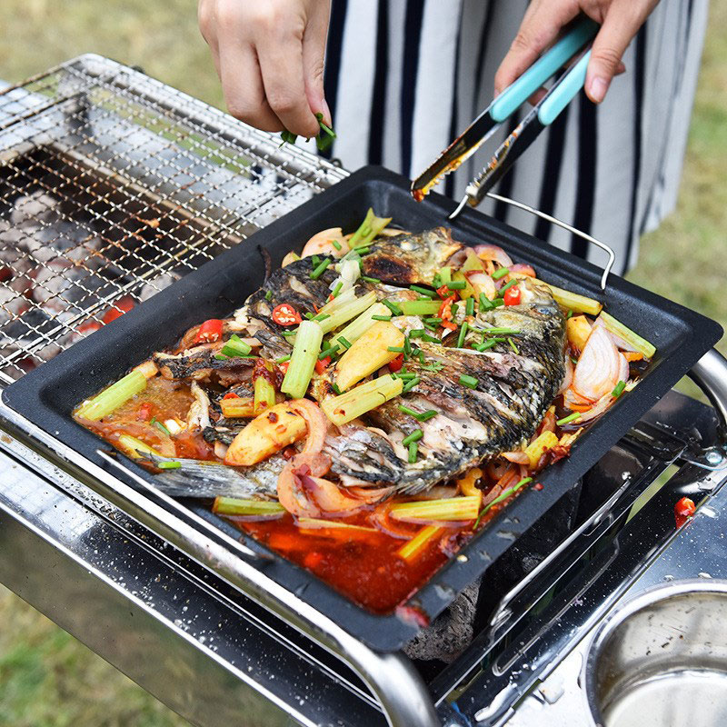 Outdoors Thick Square Grill Pa - Camping Cooking Candle บทวิจารณ์และราคา