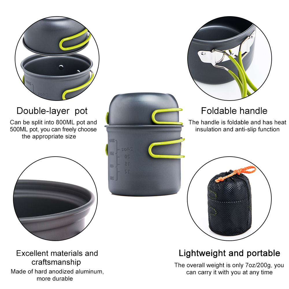 Widesea Ultralight Camping Coo - Camping Cooking Meals บทวิจารณ์และราคา