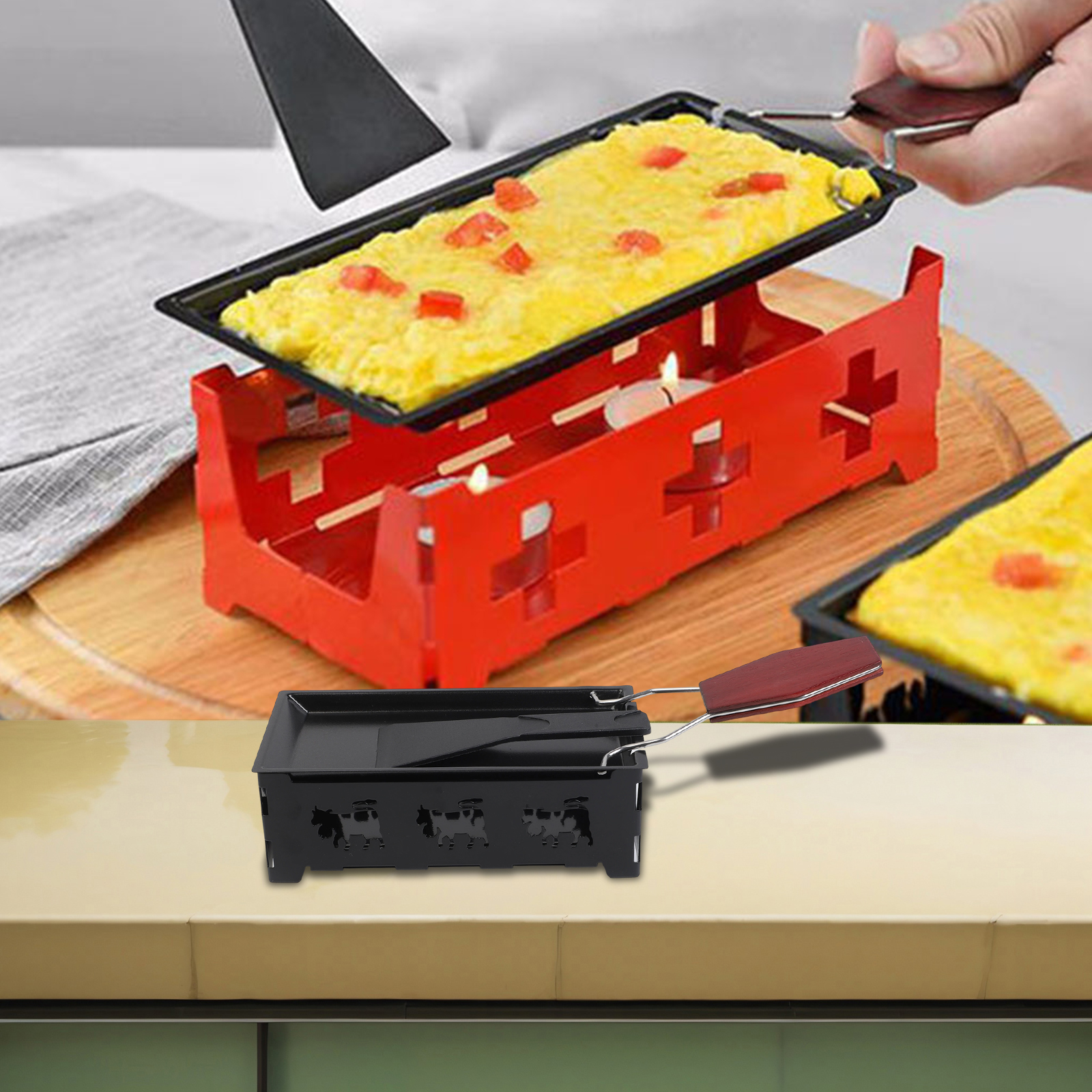 Mini Cooking Set Candle-Powere - Camping Cooking Candle บทวิจารณ์และราคา