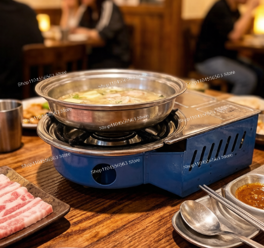 Portable Gas Stove with Canist - Camping Cooking Gas Canister บทวิจารณ์และราคา