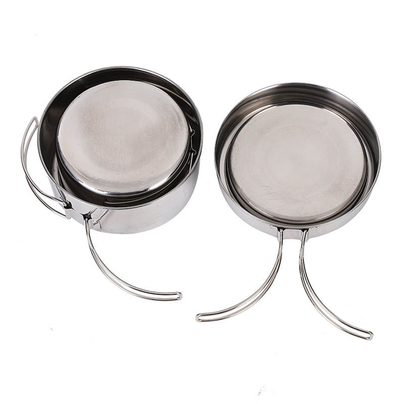 CLS 4-Piece Stainless Steel Ca - Camping Cooking And Dining Set บทวิจารณ์และราคา