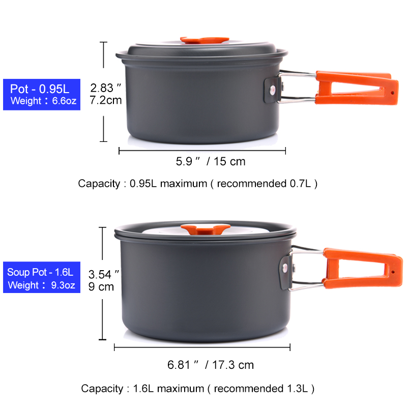 Widesea Camping Outdoor Cookwa - Camping Cooking Cutlery Set บทวิจารณ์และราคา