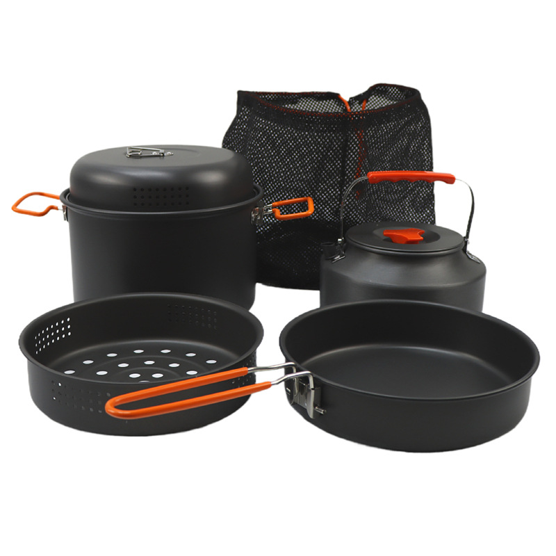 Outdoor Cookware Set Camping C - Camping Cooking Frying Pan บทวิจารณ์และราคา