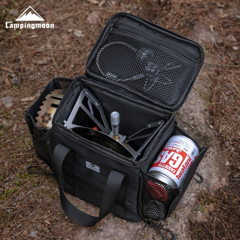 CAMPINGMOON BKXD-5F-B Small Ca - Camping Cooking Set With Bag บทวิจารณ์และราคา