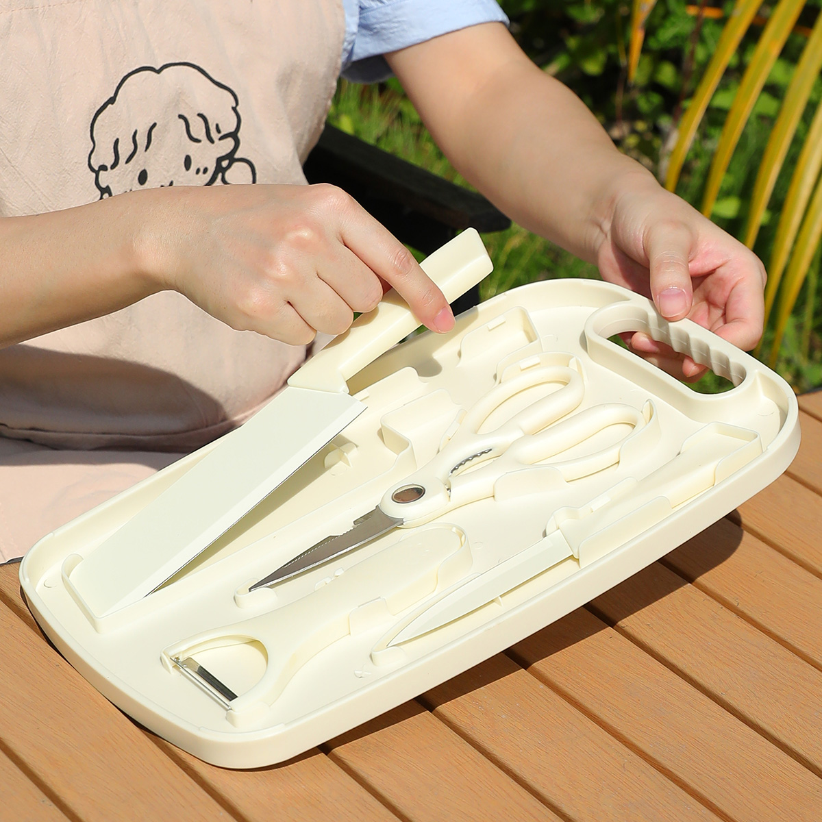 Portable Outdoor Picnic Set Kn - Camping Cooking Pack บทวิจารณ์และราคา