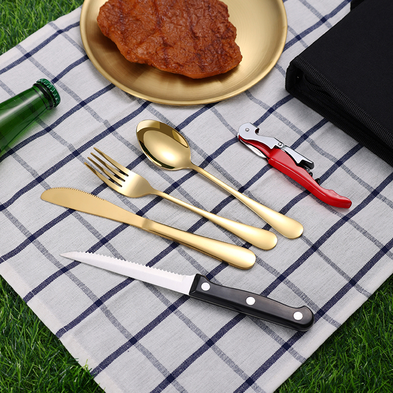 10Pcs Camping Tableware Set 30 - Camping Cooking Meals บทวิจารณ์และราคา
