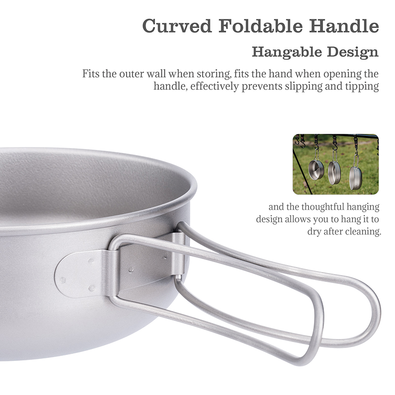 Boundless Voyage Titanium Camp - Camping Cooking Pots And Pans Set บทวิจารณ์และราคา